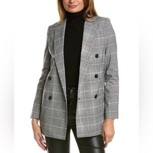 AllSaints Astrid Check Blazer